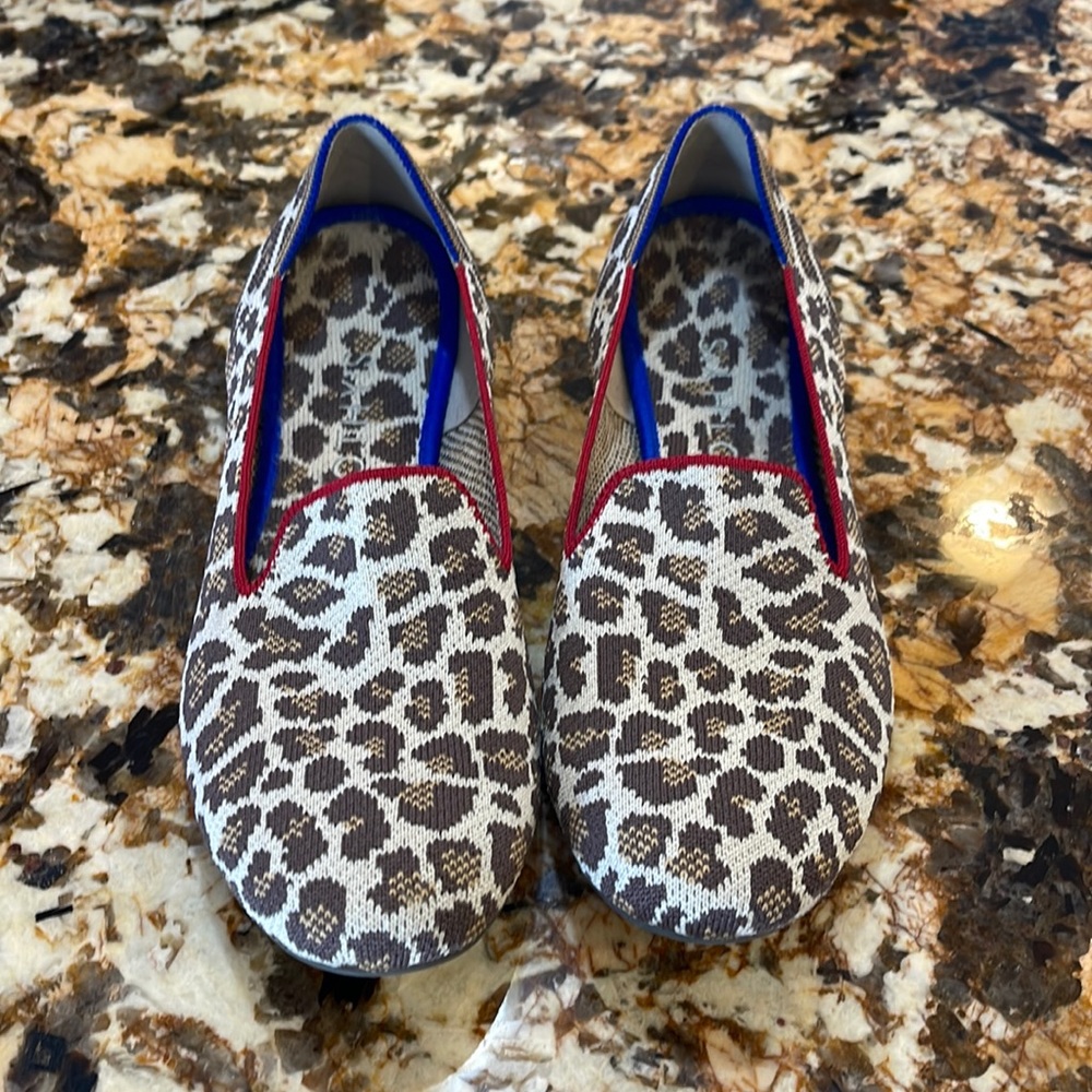 Rothy’s Mocha Spot Loafers Size 10